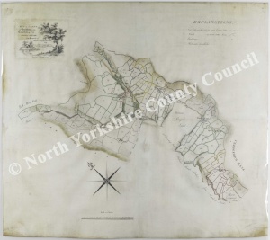 Historic map of Bransdale 1782